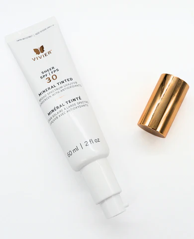 Vivier Sheer Tinted SPF 30 Sunscreen